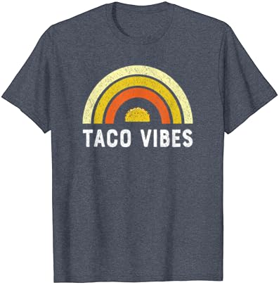 Taco Rezgéseket Vintage Szivárvány Póló