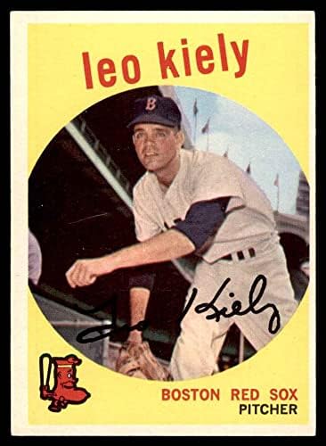 1959 Topps 199 Leo Kiely Boston Red Sox (Baseball Kártya) EX/MT Red Sox