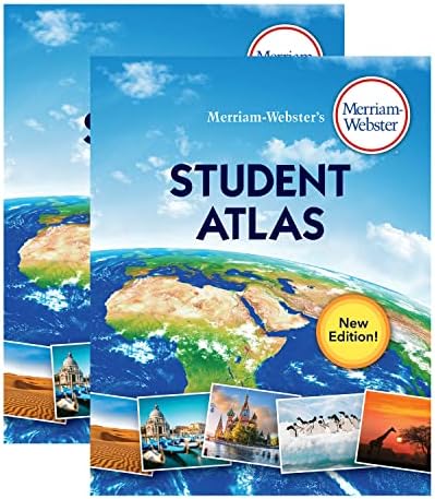 Merriam-Merriam Webster-Webster Tanulói Atlasz, 2 darabos Csomag