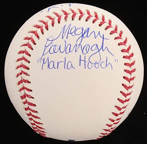 Egy csapat Dedikált Baseball (Rockford Őszibarack) - Lori Petty, Megan Cavanagh, & Ann Cusack!