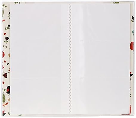 Whitelotous 84 Zsebbel Mini Album Fénykép Tároló Tartály FujiFilm Kártya Instax Polaroid & Name Card (Fehér)