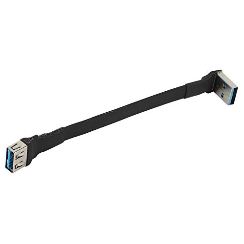 Cusstally USB 3.0 Kábel Lapos USB-Kábelt a Férfi-Nő adatkábel Szög USB3.0 Hosszabbító Kábel,10cm