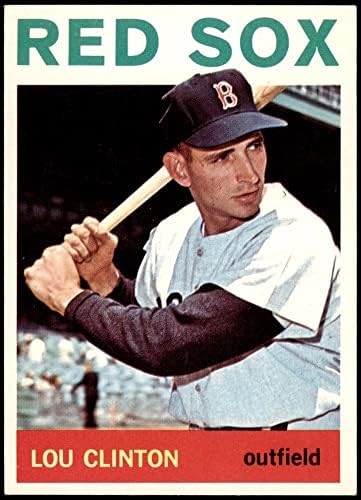 1964 Topps 526 Lou Clinton Boston Red Sox (Baseball Kártya) NM+ Red Sox