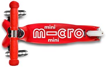 Mikro Kickboard - Deluxe Mini LED 3-Kerekes, Lean-to-Kormányozni, Svájci Tervezésű Micro Roller az Óvodáskorú Gyerekek LED-es-fel