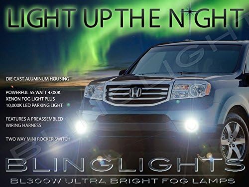 BlingLights Kompatibilis Ködlámpa Készlet 2012 2013 2014 2015 Honda Pilóta