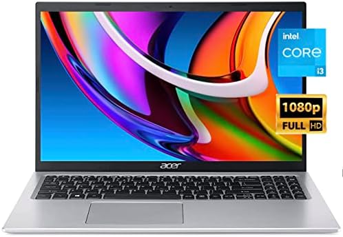 Acer 2023 Kiemelt Aspire 5 15.6 FHD IPS Slim Laptop, Dual-Core Intel i3-1115G4 (Max 4.1 GHz-es, Vert i5-7200U), 8GB RAM, 128GB