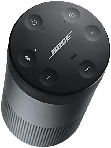 A Bose SoundLink Forog, a Hordozható Bluetooth Hangszóró, 360 Vezeték nélküli Térhatású Hang, Tripla Fekete