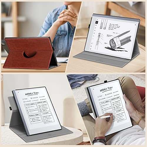 Fintie Forgó Ügy Méltó, 2 Digitális Papír Tabletta 10.3 inch (2020-ig Megjelent) - 360 fokban Forgatható Vékony Védő Állni Fedél tolltartó,