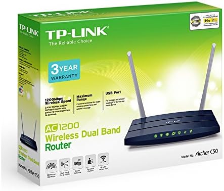 TP-Link AC1200 kétsávos Vezeték nélküli Gigabit Router