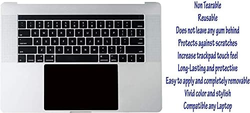 (2 Db) Ecomaholics Prémium Trackpad Védő MSI GS66 Lopakodó 15.6 Inch inch Laptop, Fekete Touch pad Fedezze Anti Karcolás Anti
