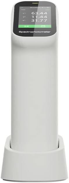 QIUSUO Szín Különbség Érzékelő Tesztelő Szín Méter Spektrofotométer Koloriméter 1 Rekesz Φ6mm LED fényforrás Pontosság 0.01