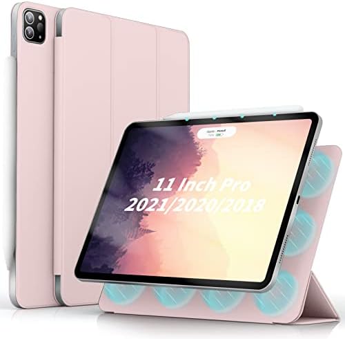 Aoub tok iPad 11 inch Pro 4./3./2. Generációs 2022/2021/2020, Mágneses Mellékletet Smart Cover Támogatás Ceruza 2., Karcsú,