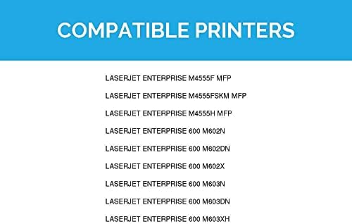 LD Termék Kompatibilis Toner Patron Csere HP 90X Magas Hozam, (Fekete, 1 Csomag) Használata Laserjet Enterprise 600 M602dn,