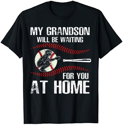 A Baseball Az Unokám Lesz, Vár Otthon T-Shirt