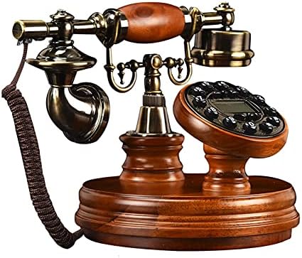 Napi szükségleti KFT Antik Telefon Herceg Vintage Retro Telefon Telefon Régi Divat Telefon,Európai Stílusú Multi Funkciós Vezetékes nyomógombos
