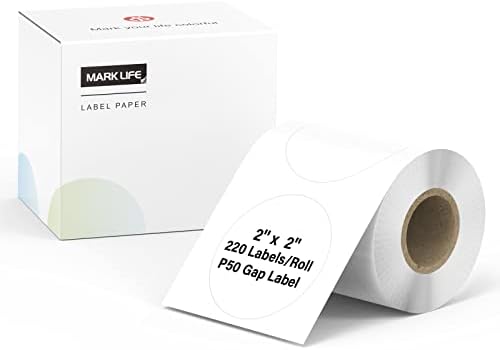 MARKLIFE címkéző Gép 2 Felvételeket Vonalkód Címke Nyomtató - Mini Hordozható Bluetooth Termikus Címkéző a Cím Ruházat, Ékszerek Kiskereskedelmi