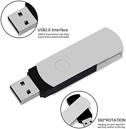 LMMDDP 10db nagysebességű Vízálló Fém 4GB 8GB 16GB 32GB USB 2.0 pendrive 128GB 64 gb-os USB pendrive pendrive, Flash u-Lemez (Méret : 64