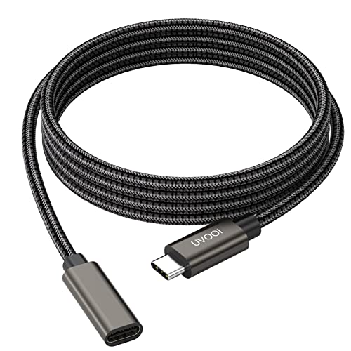 USB-C Hosszabbító Kábel 10FT, USB C Extender Kábel Férfi-Nő USB 3.1 Gen2 C Típusú Gyors Töltés & Sync Samsung Galaxy, MacBook/Air/Pro,