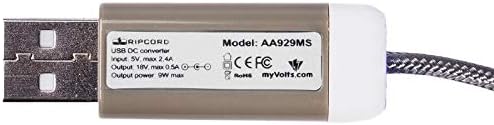MyVolts 18V autós Tápegység Adapter Csere Electro-Harmonix UK18DC500 PSU Rész