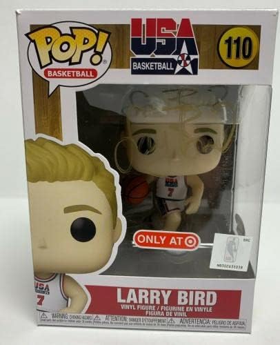 Larry Bird Aláírt USA Olimpia Dream Team Cél Kizárólagos Funko Pop PSA 1C10629 - Dedikált NBA-Figurák