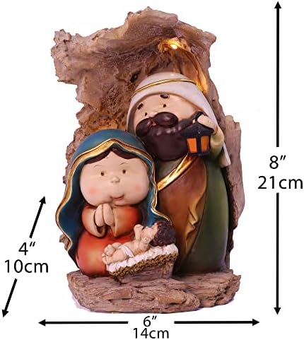 Betlehemes Készlet Szobor Betlehem Meghatározott Rajzfilm Édes Jézus Jászolban Karácsonyi Gyerekágy Figurák Miniatúrák Dísz Egyház Karácsonyi