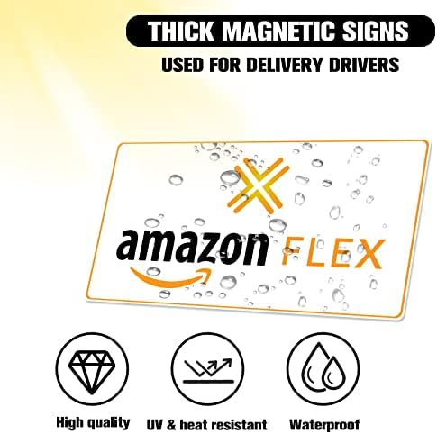 2 Csomag Flex Vezető Ajtót Mágnesek, Mágneses Flex Szállítási Sofőr Kocsija Jelek Vezetők-időjárásálló (10×5)