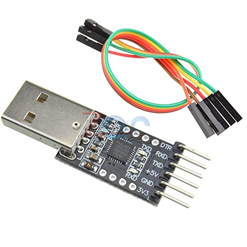 CP2102 USB 2.0 UART TTL Soros 6 PIN Átalakító Csatlakozó Modul 5 Pin Dupont Kábel Arduino