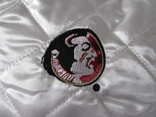 G-III Floridai Állami seminole-k Női Méret, Nagy Teljes Zip Reverzibilis Flitteres Kabát AFSU 7 L