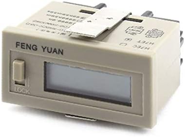 X-mosás ragályos DIN Szerelt LCD Kijelző 0-99h59m59s Digitális Idő Akkumulátor Számláló(LCD Kijelző montato su DIN 0-99h59m59s Contatore