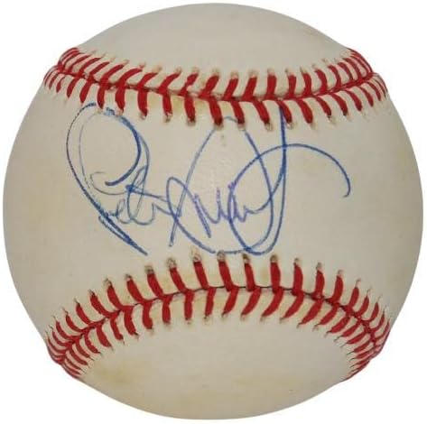 PETE SMITH aláírt NL baseball (ATLANTA BRAVES) New York Mets Vörösök Padres W/COA - Dedikált Baseball