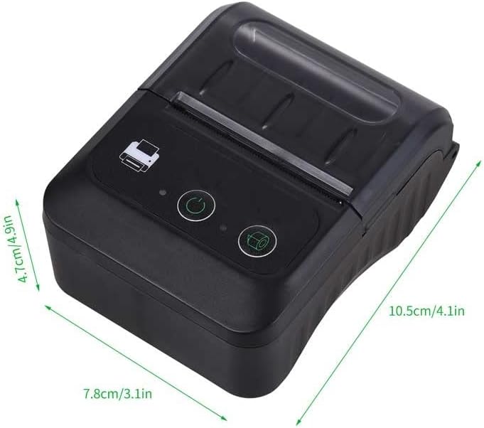 ZLXDP Hordozható Címke Nyomtató 58mm 2inch hőnyomtató feliratozógép Áruház Szállítási Mini Címke