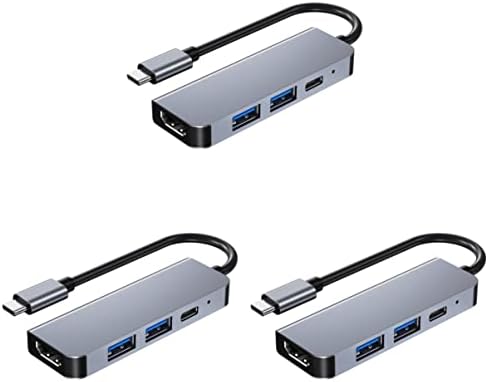 Mobestech ser 3 USB-C-Hub, USB C-USB-Hub, USB C Típusú USB Adapter USB-C Hub 4 Port USB