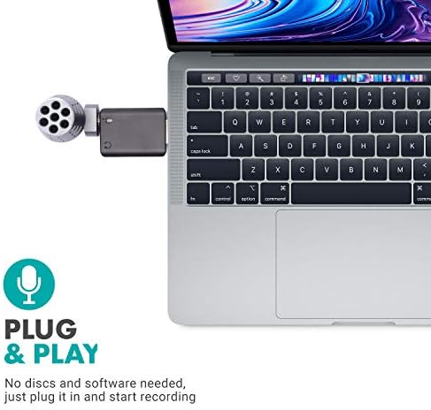Movo DOM2-USB-Mini Többirányú USB Laptop, Mikrofon, Számítógép, vagy MacBook - Laptop Mikrofon PC vagy Mac - Asztali Mikrofon