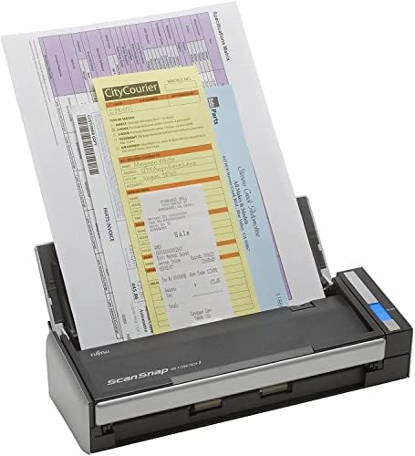 Fujitsu ScanSnap PA03603-B005 S1300 Azonnali PDF Adatlap Táplált Mobil Szkenner (Felújított)