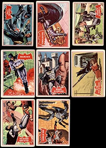 1966 Topps Batman a Piros Denevér Teljes Készlet (Kártya) GD+