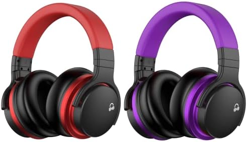 MOVSSOU E7 Aktív zajszűrő Fejhallgató E7 Bluetooth Fejhallgató Vezeték nélküli Fejhallgató, Mély Basszus, Kényelmes Fehérje