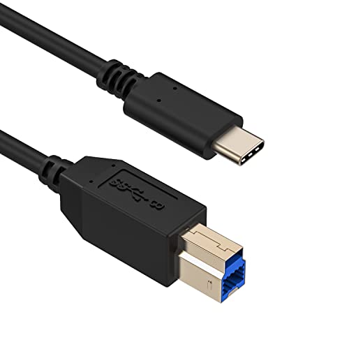CBUS 6ft USB-C-USB-B USB 3.0 Kábel Kompatibilis ha Zen DAC, a Dell Monitorok, Nyomtatók, Szkennerek, a Külső Merevlemezek, USB-Hub,