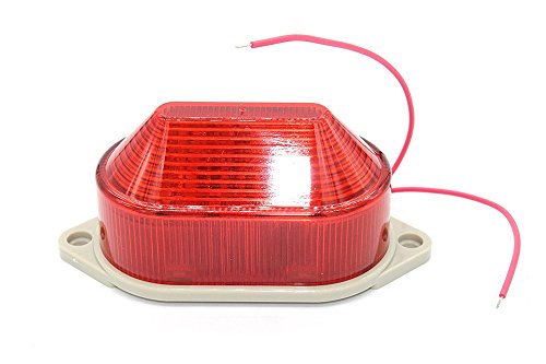 Nxtop Ipari AC 110V Piros LED Figyelmeztető Lámpa Izzó Jelet, Torony Lámpa N-3051 Állandó Vaku