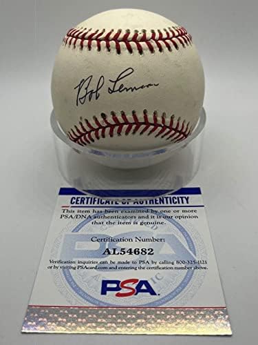 Bob Citrom Cleveland indians Aláírt Autogramot Hivatalos MLB Baseball PSA DNS *82 - Dedikált Baseball
