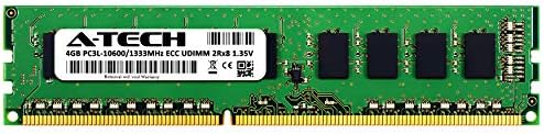 Egy-Tech 4GB Csere Samsung M391B5273DH0-YH9 - DDR3 1333MHz PC3L-10600E ECC nem pufferelt UDIMM 240-Pin 2Rx8 1.35 V - Egyetlen Szerver