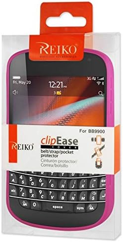 Reiko Prémium övcsipesz Polimer Esetében a BlackBerry BB9900 - Kiskereskedelmi Csomagolás - Pink