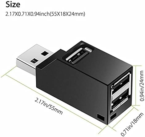USB 3.0 HUB Bővítő Adapter Mini Elosztó Doboz PC, Laptop, Mobiltelefon nagysebességű U Lemez Olvasó (Szín : B)
