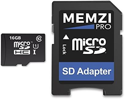 MEMZI PRO 16GB Class 10 90MB/s Micro SDHC Memória Kártya SD Adapter Samsung Galaxy Core Miniszterelnök Sorozat Mobiltelefonok