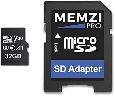 MEMZI PRO 32GB Micro SDHC Memória Kártya LG G7 Dolognál, Stylo 4, K30, Q7+, V35 Dolognál, V30+, V30 Mobiltelefonok - High Speed Class