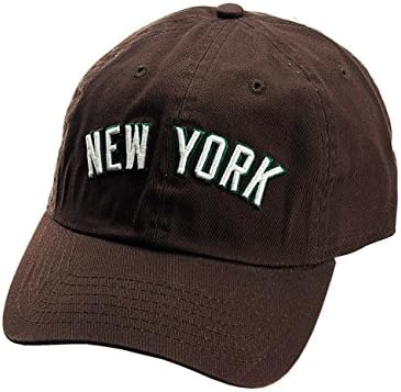 NYFASHION101 Unisex NYC New York Hímzett Állítható Alacsony Profil Sapka