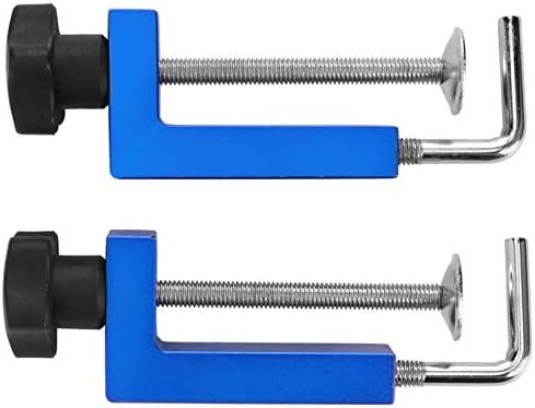 2DB Univerzális Kerítés Bilincsek Kék Bilincs G Klip Faipari Rögzítő Eszközök Többfunkciós Fogó