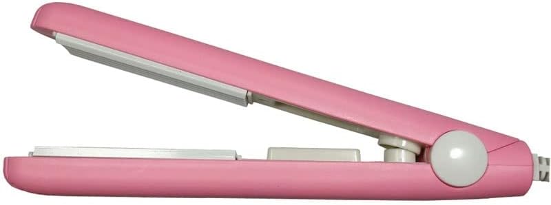 SDFGH Rózsaszín Mini Elektromos Sín a Nedves, mind a Száraz hajvasalót Kreatív Háztartási Kukorica Klip Hajsütővas Hordozható