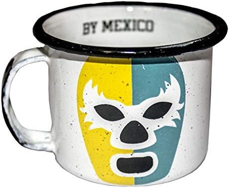 Eszpresszó Bögre Kávé vagy Tequila - Készlet 4 - Mexikói Pankrátor mini bögre - Luchador Bögrék - Tazas de luchador szempillaspirál