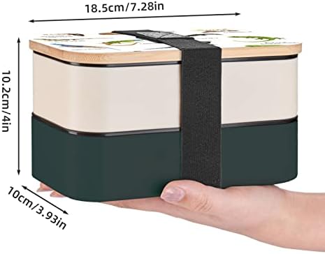 Különböző Típusú Gyík Ebéd Bento Box Korszerűsített Állítható Pánt,Összerakható Újrafelhasználható Szivárgásmentes Élelmiszer-Tartály,