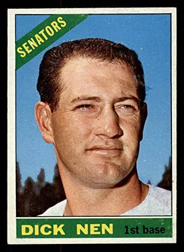 1966 O-Pee-Chee 149 Dick Nen Washington Senators (Baseball Kártya) EX/MT Szenátorok